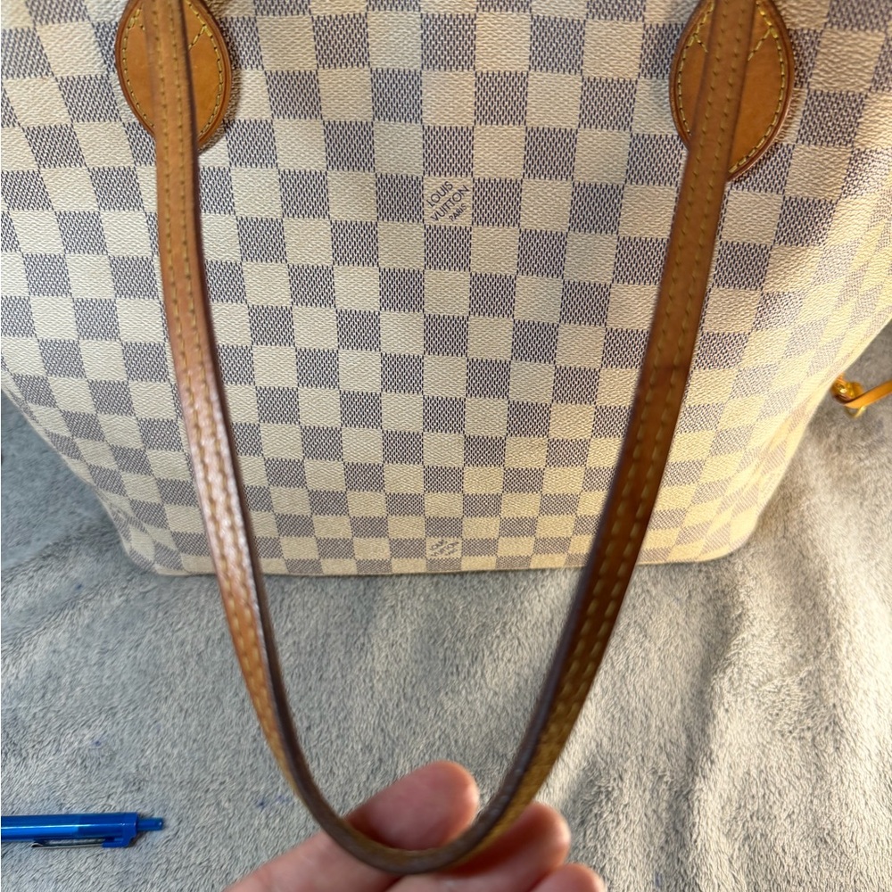 Louis Vuitton Azur neverfull MM - Picture 10 of 15